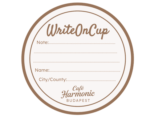 WriteOnCup matrica